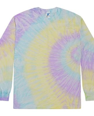 Tie-Dye CD2000Y Youth Long-Sleeve Tee in Mystique