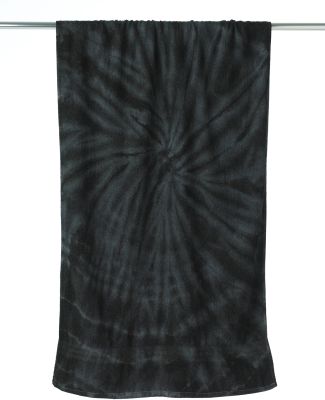 Tie-Dye CD7000 Beach Towel in Spider black