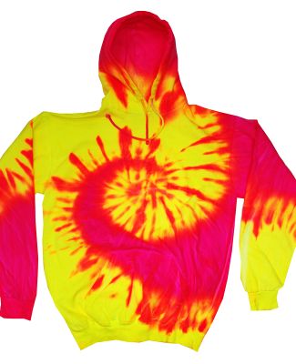 Tie-Dye CD8700Y Youth Fluorescent Pullover Hoodie FLUORESCENT SWRL