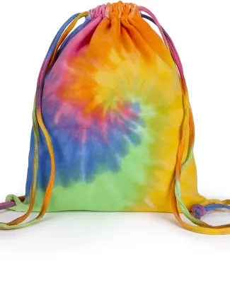 Tie-Dye CD9500 Swirl d Sport Cinch Backpack in Eternity
