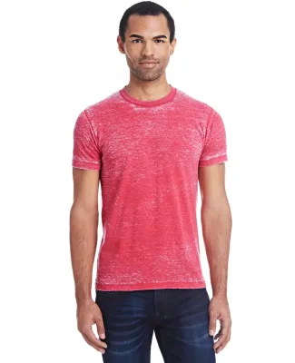 Tie-Dye 1350 Adult Acid Wash T-Shirt in Ruby