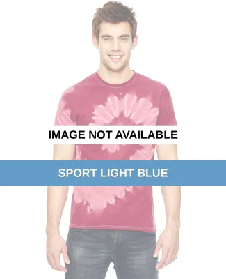 Tie-Dye 365SL for Team 365 Adult Team Tonal Spiral SPORT LIGHT BLUE