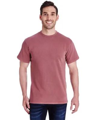 Tie-Dye CD1233 Collegiate Cotton T-Shirt BRICK