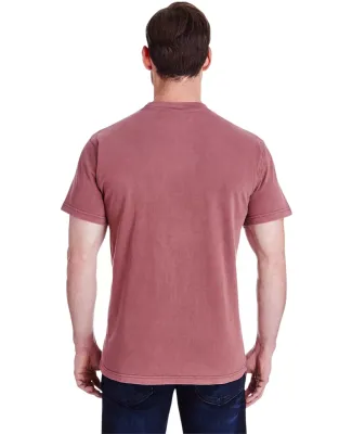 Tie-Dye CD1233 Collegiate Cotton T-Shirt BRICK