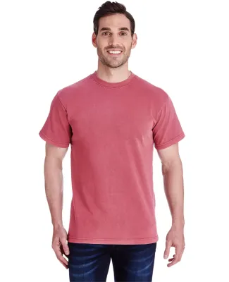 Tie-Dye CD1233 Collegiate Cotton T-Shirt CRIMSON