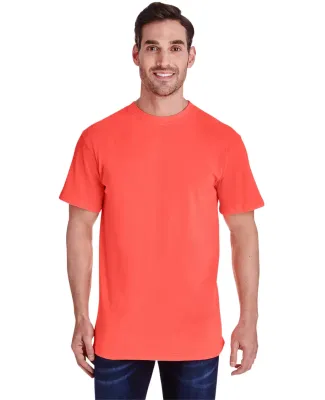 Tie-Dye CD1233 Collegiate Cotton T-Shirt NEON ORANGE