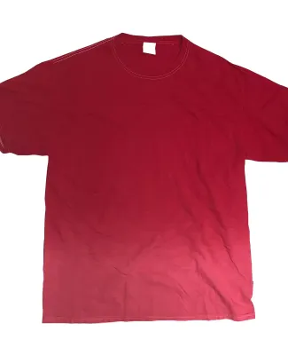 Tie-Dye 1370 Adult 5.4 oz. 100% Cotton Ombre Dip-D RED OMBRE