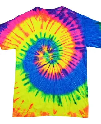 Tie-Dye CD1160 Toddler T-Shirt in Neon rainbow