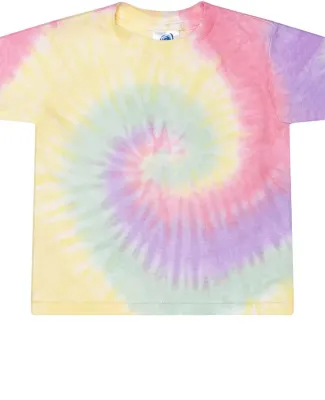 Tie-Dye CD1160 Toddler T-Shirt ZEN RAINBOW