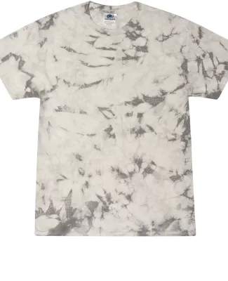 Tie-Dye 1390 Crystal Wash T-Shirt in Silver