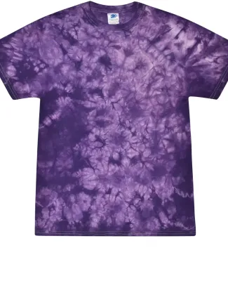 Tie-Dye 1390 Crystal Wash T-Shirt in Purple