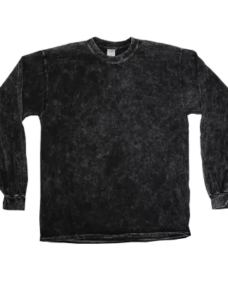 Tie-Dye CD2300 Mineral Long Sleeve T-Shirt BLACK