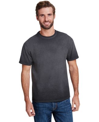 Tie-Dye CD1310 Adult Oil Wash T-Shirt BLACK