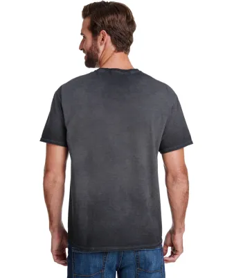 Tie-Dye CD1310 Adult Oil Wash T-Shirt BLACK