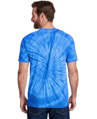 Tie-Dye CD1090 Adult Burnout Festival T-Shirt in Royal