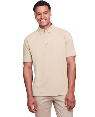UltraClub UC105 Men's Lakeshore Stretch Cotton Per in Stone