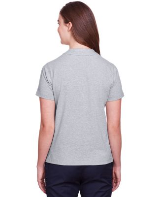 UltraClub UC105W Ladies' Lakeshore Stretch Cotton  in Heather grey