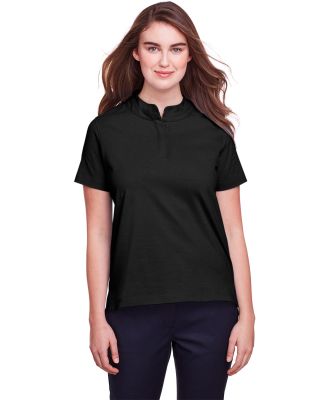 UltraClub UC105W Ladies' Lakeshore Stretch Cotton  in Black
