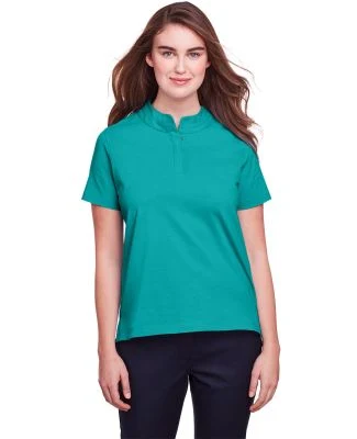 UltraClub UC105W Ladies' Lakeshore Stretch Cotton  in Jade