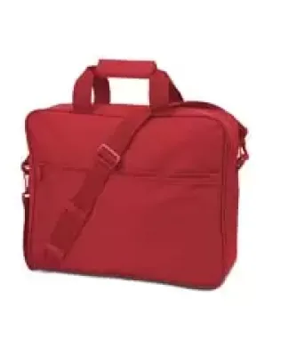 Liberty Bags 7703, 8803 Convention Briefcase in Red