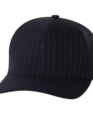 Yupoong-Flex Fit 6195P Pinstripe Cap NAVY/WHITE