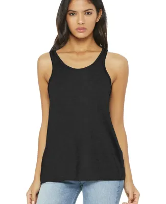 BELLA 8800 Womens Racerback Tank Top in Black heather