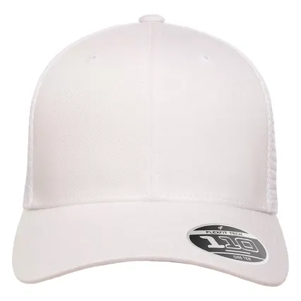 Yupoong-Flex Fit 110M 110® Mesh-Back Cap in White