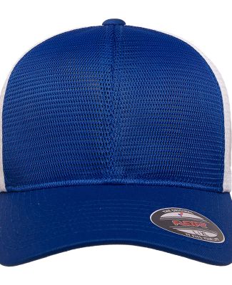Yupoong-Flex Fit FF360 Omnimesh Cap in Royal/ white