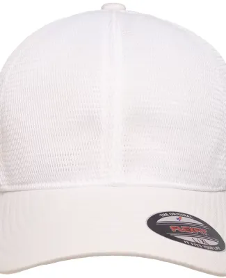 Yupoong-Flex Fit FF360 Omnimesh Cap in White
