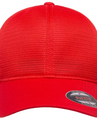 Yupoong-Flex Fit FF360 Omnimesh Cap in Red