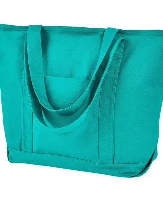 Liberty Bags 8879 Pigment Dyed Premium XL Boater T in Seafoam green