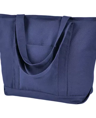 Liberty Bags 8879 Pigment Dyed Premium XL Boater T in Washed navy