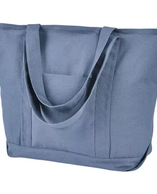 Liberty Bags 8879 Pigment Dyed Premium XL Boater T in Blue jean