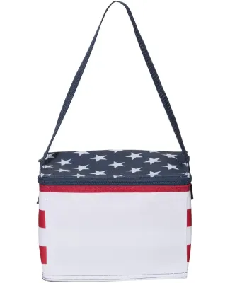 Liberty Bags OAD5051 Americana Cooler RED/ WHITE/ BLUE