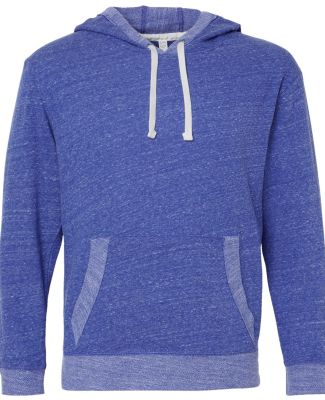 LA T 6779 Harborside Mélange French Terry Hooded  in Royal melange