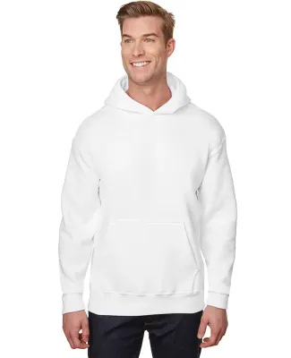 Gildan HF500 Hammer™ Fleece Hooded Sweatshirt in White