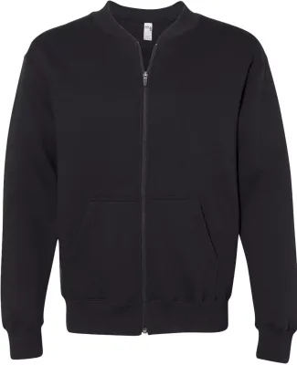 Gildan HF700 Hammer™ Fleece Full-Zip Sweatshirt BLACK
