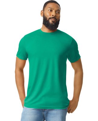 Gildan 67000 Softstyle CVC T-Shirt in Kelly mist