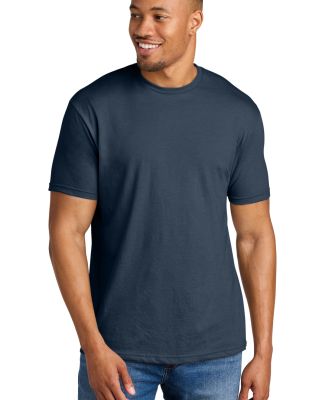 Gildan 67000 Softstyle CVC T-Shirt in Navy mist