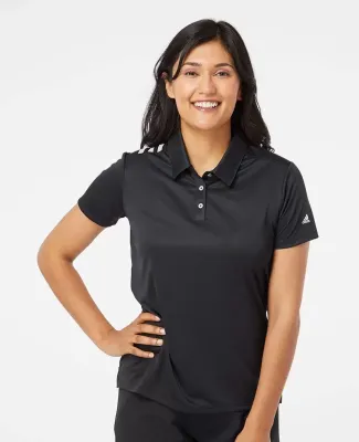 Adidas Golf Clothing A325 Women's 3-Stripes Should Black/ White