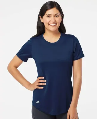 Adidas Golf Clothing A377 Women's Sport T-Shirt Collegiate Navy