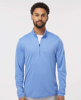 Adidas Golf Clothing A401 Lightweight Quarter-Zip  in Blue fusion