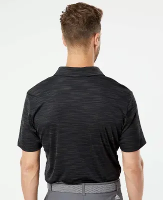 Adidas Golf Clothing A402 Mélange Sport Shirt Black Melange