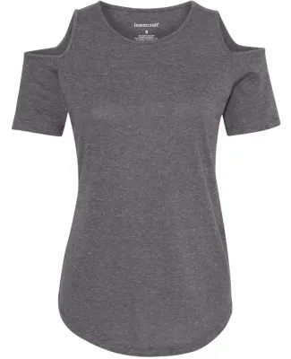 Boxercraft T32 Women's Cold Shoulder T-Shirt Granite