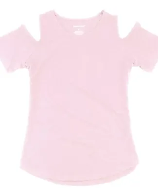 Boxercraft T32 Women's Cold Shoulder T-Shirt Pale Pink