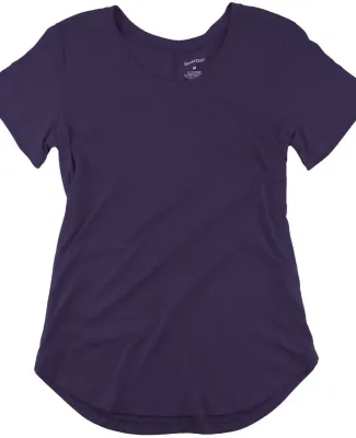 Boxercraft T61 Women’s At Ease Scoop Neck T-Shir Purple