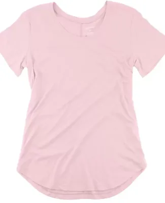 Boxercraft T61 Women’s At Ease Scoop Neck T-Shir Pale Pink