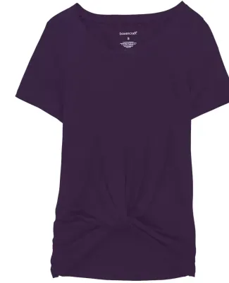 Boxercraft T52 Women's Twisted T-Shirt Purple