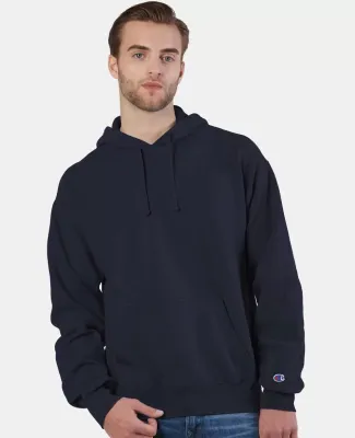 Champion Clothing CD450 Garment Dyed Hooded Sweats Navy