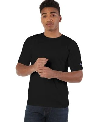 Champion Clothing CD100 Garment Dyed Short Sleeve  in Black